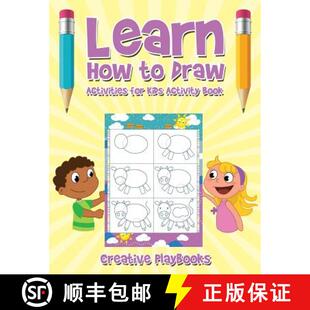 【3-4周达】Learn How to Draw: Activities for Kids Activity Book [9781683233640]