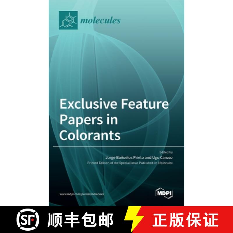 【2-3周达】Exclusive Feature Papers in Colorants [9783036527239]