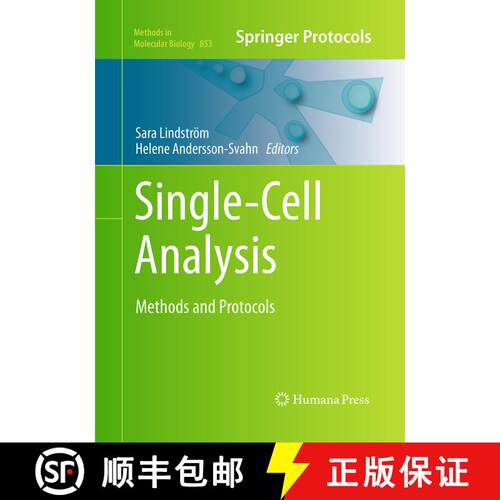 【3-4周达】Single-Cell Analysis : Methods and Protocols (Softcover reprint of the original 1st ed. 2012) [9781493959211]