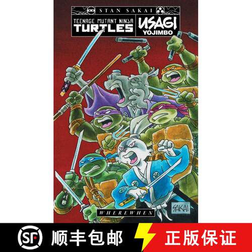 【3-4周达】Teenage Mutant Ninja Turtles/Usagi Yojimbo: WhereWhen: Wherewhen [9798887240220]