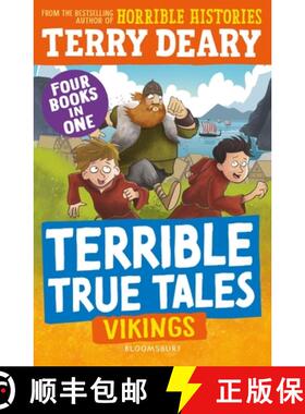 【3-4周达】Terrible True Tales: Vikings : From the author of Horrible Histories, perfect for 7+ [9781801997447]