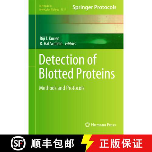 【3-4周达】精装 Detection of Blotted Proteins : Methods and Protocols [9781493927173]