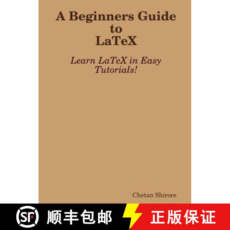 【3-4周达】A Beginners Guide to Latex [9781329328952]