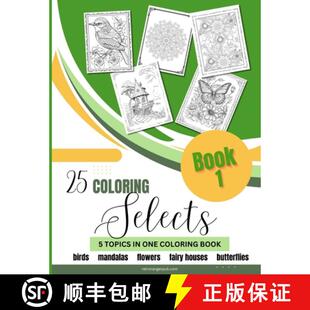 【3-4周达】Coloring Selects Book 1 [9781088253953]