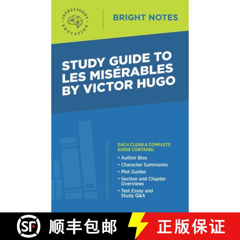 【3-4周达】Study Guide to Les Misérables by Victor Hugo [9781645425229]