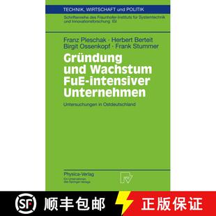 【3-4周达】Gründung und Wachstum FuE-intensiver Unternehmen : Untersuchungen in Ostdeutschland [9783790814781]