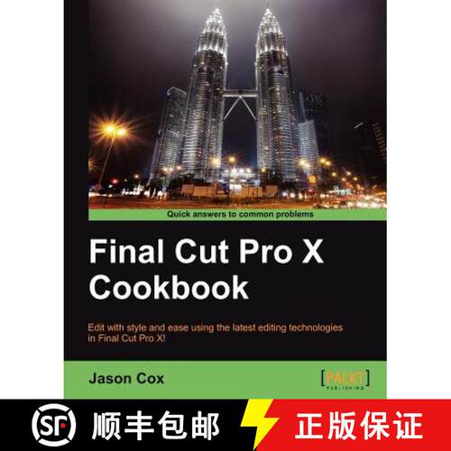 预订 Final Cut Pro X Cookbook [9781849692960]