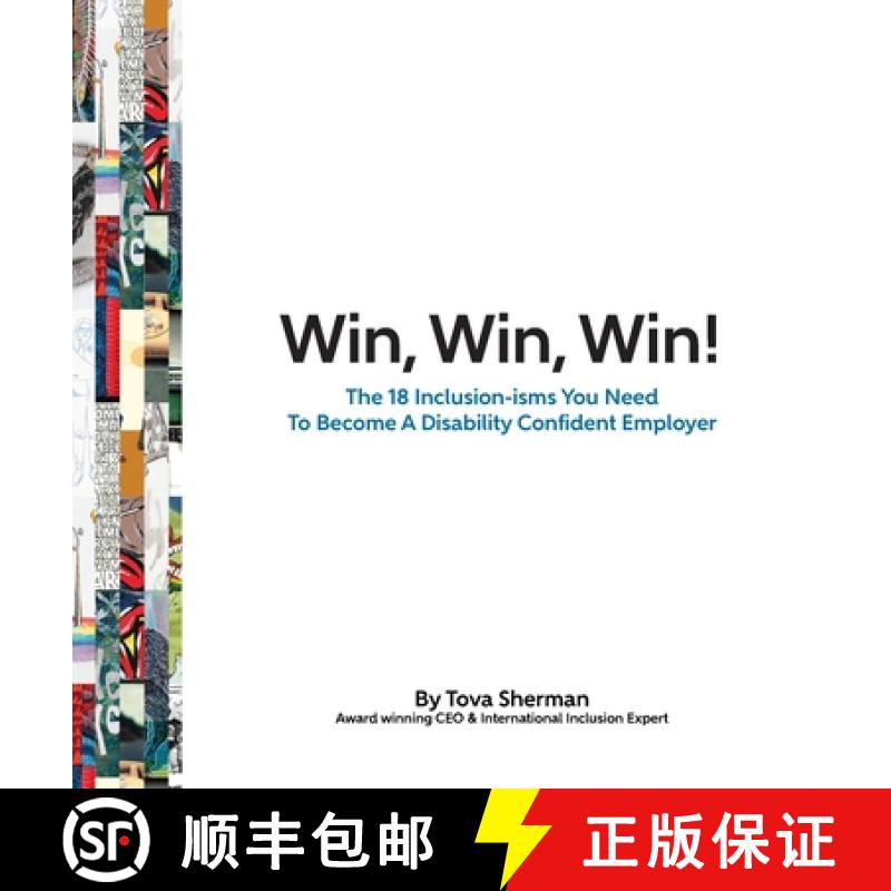【2-3周达】Win, Win, Win! : The 18 Inclusion-isms You Need to Become a Disability Confident Employer [9780981323138]
