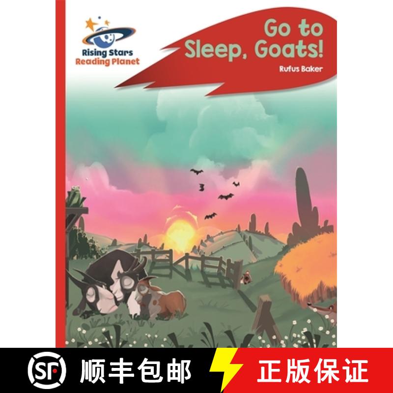 【3-4周达】Reading Planet - Go to Sleep, Goats! - Red C: Rocket Phonics [9781510485853]