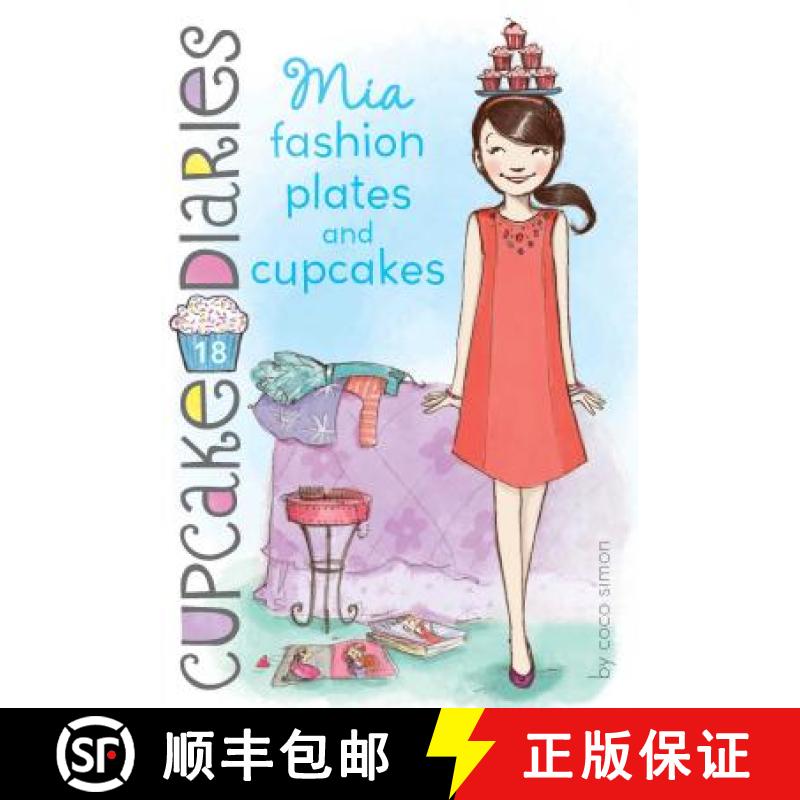 【3-4周达】MIA Fashion Plates and Cupcakes: Volume 18 [9781442497917]