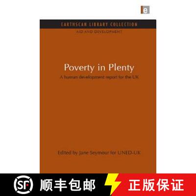 【3-4周达】精装 Poverty in Plenty: A human development report for the UK [9781849710473]