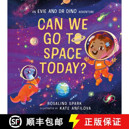 【3-4周达】Evie and Dr Dino: Can We Go to Space Today? [9780192785862]