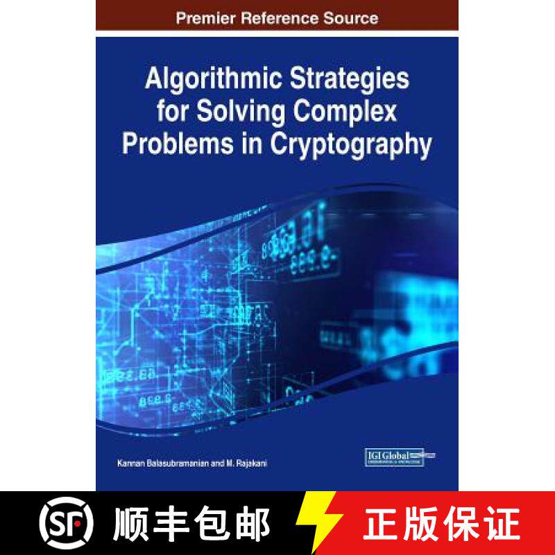 【3-4周达】精装 Algorithmic Strategies for Solving Complex Problems in Cryptography [9781522529156]
