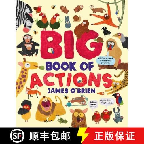 【3-4周达】精装 Big Book of Actions [9781454712220]