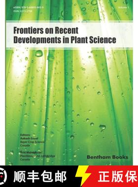 【3-4周达】Frontiers on Recent Developments in Plant Science: Volume 1 [9781608055081]