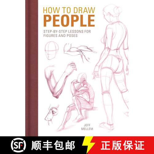 【3-4周达】How to Draw People: Step-by-Step Lessons for Figures and Poses [9781440353161]