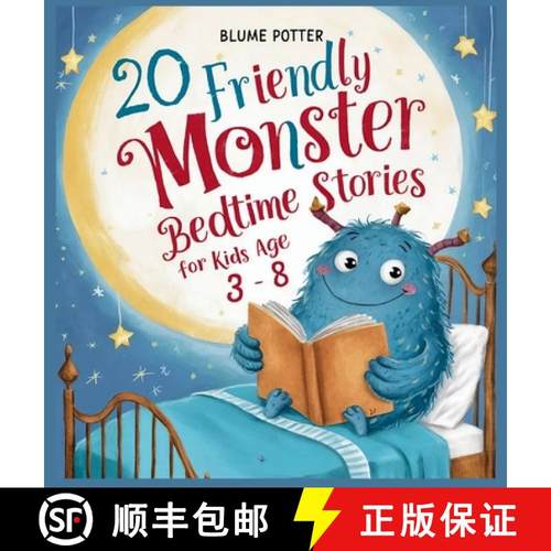 预订 20 Friendly Monster Bedtime Stories [9798330377190]