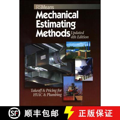 【3-4周达】Means Mechanical Estimating Methods: Takeoff & Pricing For Hvac & Plumbing, Updated 4Th Ed... [9780876290170]