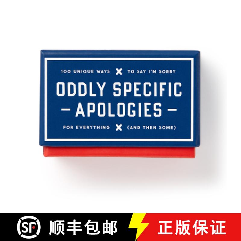 【2-3周达】Oddly Specific Apologies [9780735379350]