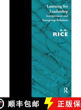【3-4周达】Learning for Leadership: Interpersonal and Intergroup Relations [9781855752337]