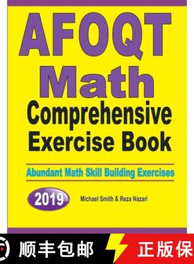 【3-4周达】AFOQT Math Comprehensive Exercise Book : Abundant Math Skill Building Exercises [9781646126897]