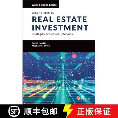 【3-4周达】精装 Real Estate Investment, 2Nd Edition: Strategies, Structures, Decisions [Wiley金融] [9781119526094]