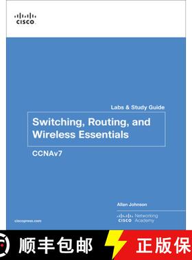 【3-4周达】Switching, Routing, and Wireless Essentials Labs and Study Guide (Ccnav7) [9780136634386]