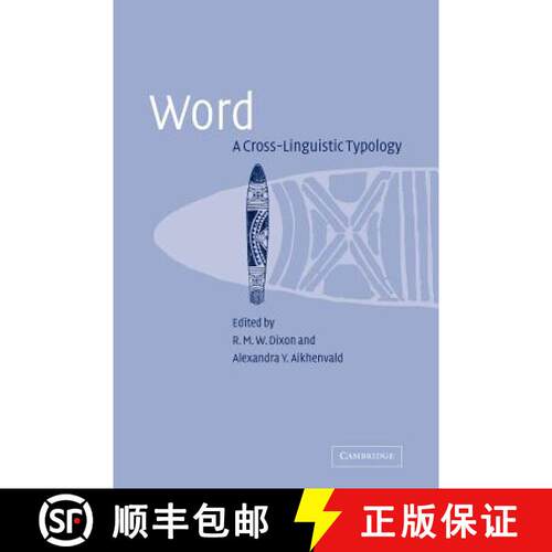 【3-4周达】Word: A Cross-Linguistic Typology [9780521046053]