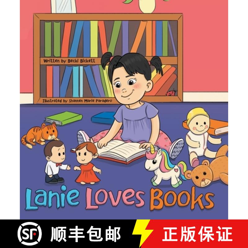 【2-3周达】Lanie Loves Books [9781664202320]