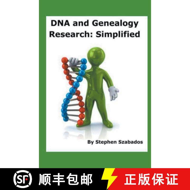 【3-4周达】DNA and Genealogy Research: Simplified [9798201110826]