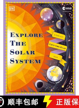 【3-4周达】Explore the Solar System: A Lift-The-Flap Concertina Book [9798217130399]