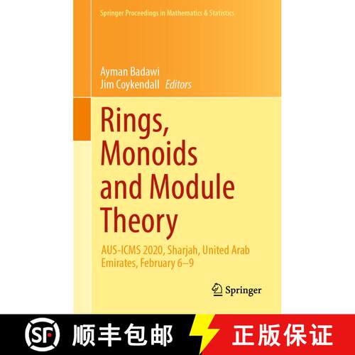 【3-4周达】精装 Rings, Monoids and Module Theory: AUS-ICMS 2020, Sharjah, United Arab Emirates, Febru... [9789811684210]