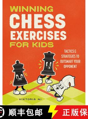 【3-4周达】Winning Chess Exercises for Kids: Tactics and Strategies to Outsmart Your Opponent [9780593690390]