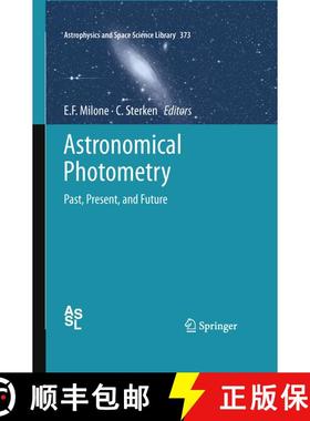 【3-4周达】Astronomical Photometry : Past, Present, and Future [9781441980496]