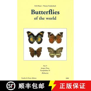 Bebearia the Nymphalidae Part World 9781903237021 预订 Butterflies