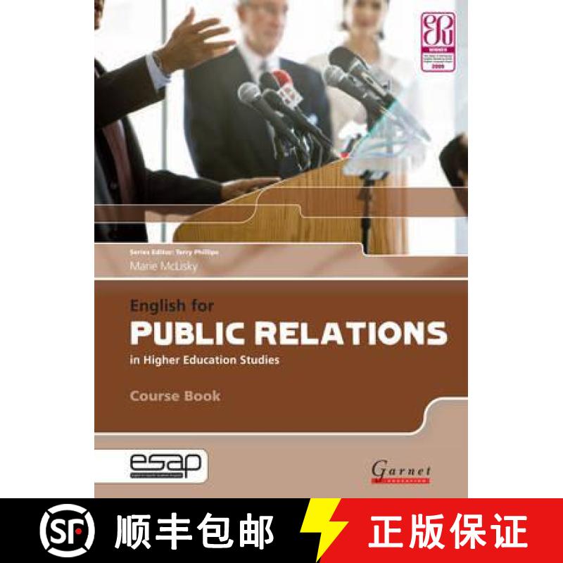 【3-4周达】English for Public Relations in Higher Education Studies Course Book with Audio CDs [9781859645321]