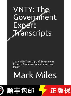 预订 Vnty: The Government Expert Transcripts: 2017 VICP Transcript of Government Experts' Testament a... [9781736246405]