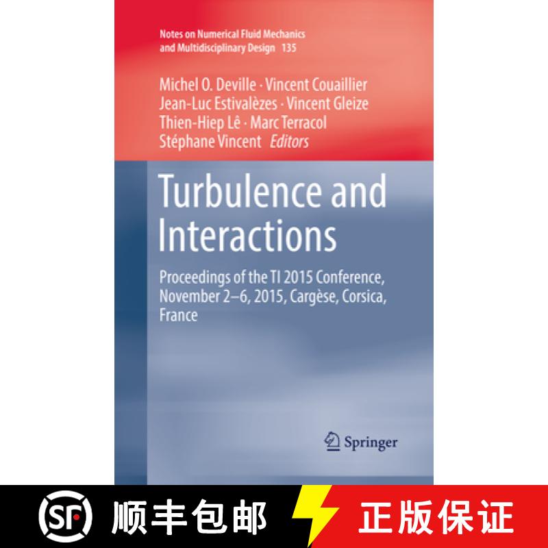 【3-4周达】Turbulence and Interactions : Proceedings of the TI 2015 Conference, June 11-14, 2015, Car... [9783319868516]