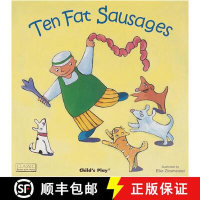 【3-4周达】Ten Fat Sausages [9781846430084]