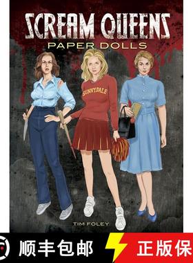 预订 Scream Queens Paper Dolls [9780486803142]