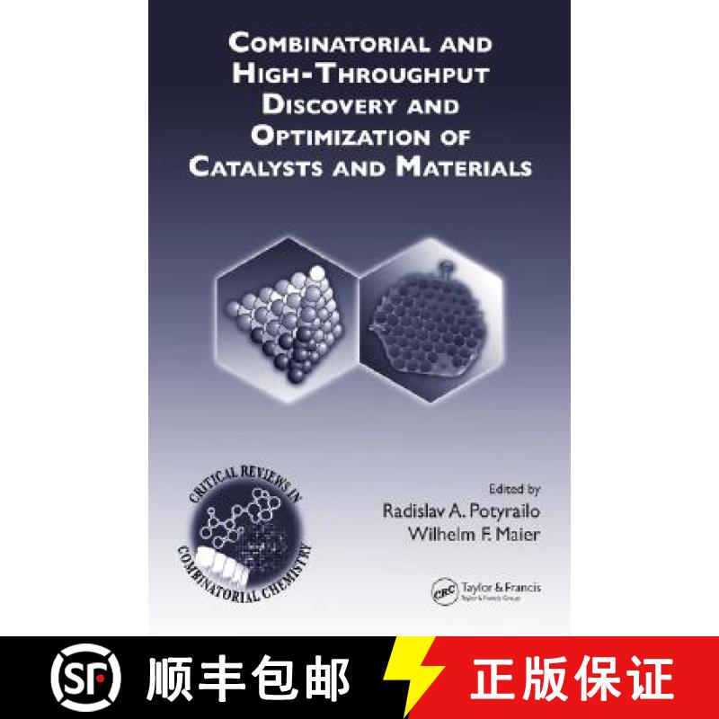 【3-4周达】Combinatorial and High-Throughput Discovery and Optimization of Catalysts and Materials [9780849336690]