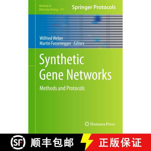 【3-4周达】精装 Synthetic Gene Networks : Methods and Protocols [9781617794117]