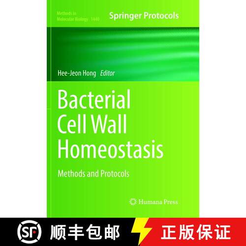 【3-4周达】Bacterial Cell Wall Homeostasis : Methods and Protocols (Softcover reprint of the original... [9781493981144]