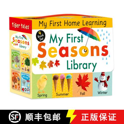 My First Seasons Library 4-Book Boxed Set: Celebrate Spring, Summer, Fall, and Winter! [9781664350250]