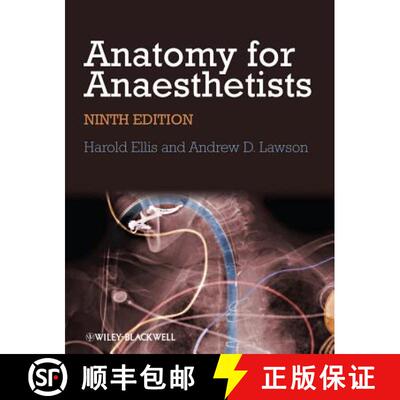 【3-4周达】Anatomy For Anaesthetists, 9E [Wiley医学] [9781118375983]