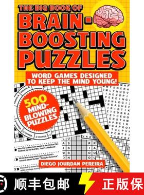 【3-4周达】The Big Book of Brain-Boosting Puzzles: Word Games Designed to Keep the Mind Young! [9781631585111]