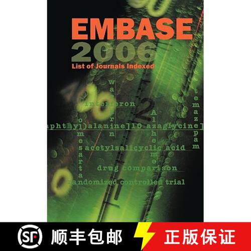 【3-4周达】EMBASE List of Journals Indexed 2006 [9780444529398]