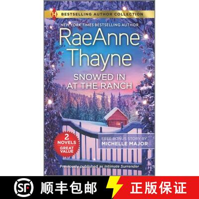 【3-4周达】Snowed in at the Ranch & a Kiss on Crimson Ranch: A Christmas Romance Novel [9781335498366]