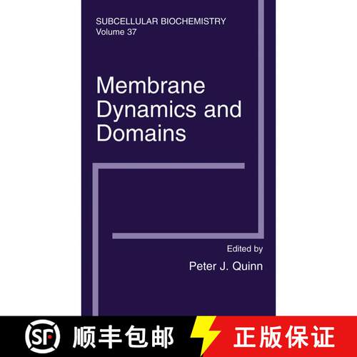 【3-4周达】精装 Membrane Dynamics and Domains: Subcellular Biochemistry [9780306484254]