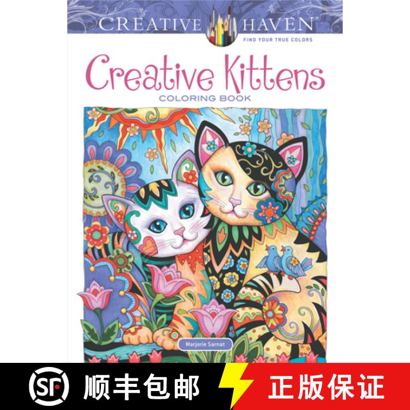 预订 Creative Haven Creative Kittens Coloring Book [9780486812670]
